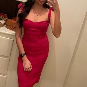 Reformation Red Dress